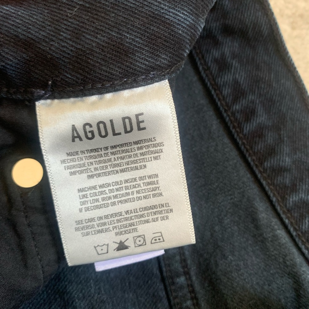 Agolde High Rise Ripped Jeans - Picture 3 of 8
